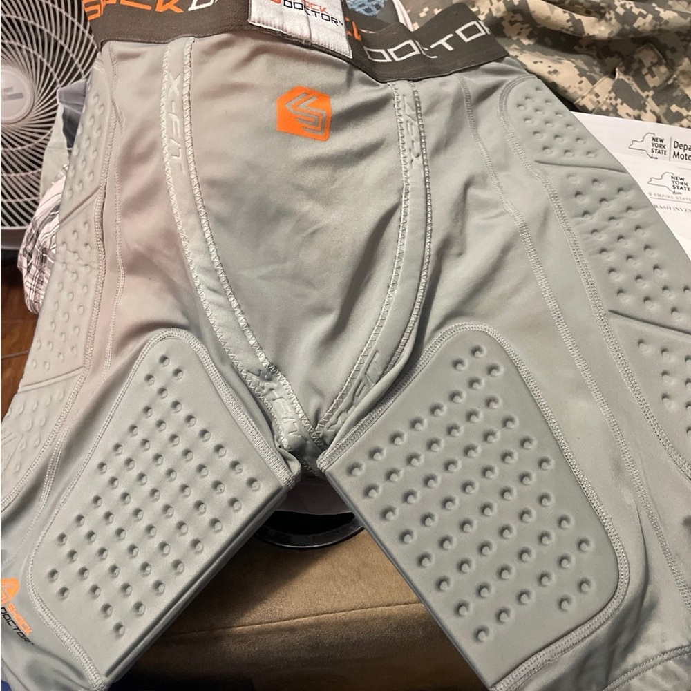 shock doctor ultra martial arts shorts x-fit medium